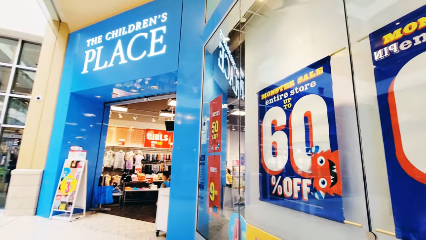 the-children's-place-store-front-with-60-%-off-sale-signs